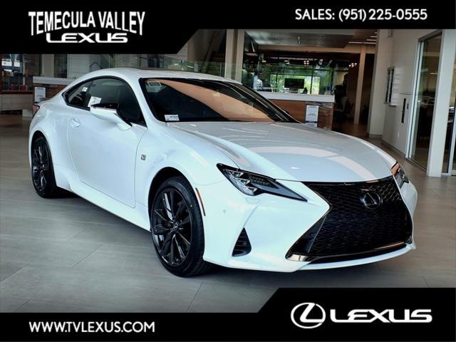 new 2025 Lexus RC 350 car, priced at $62,075