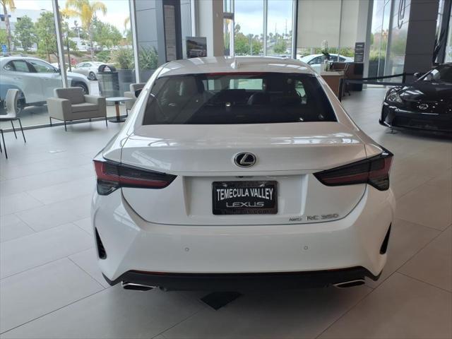 new 2025 Lexus RC 350 car, priced at $62,075