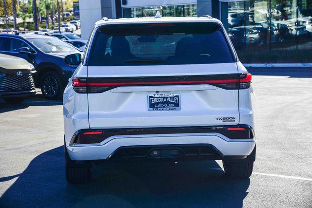 new 2026 Lexus TX 500h car, priced at $76,372