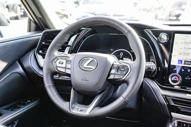 new 2025 Lexus TX 500h car, priced at $75,199
