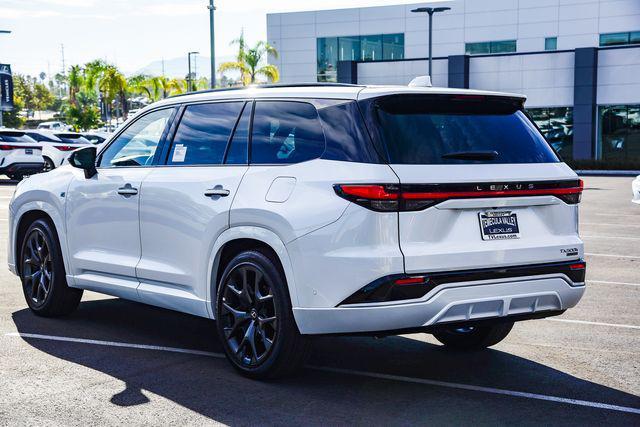 new 2025 Lexus TX 500h car, priced at $75,199