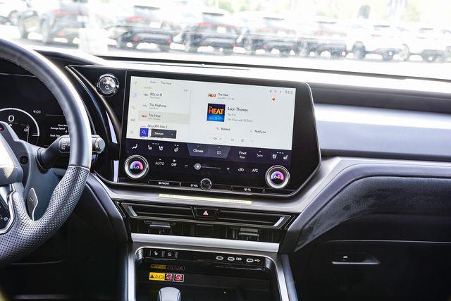 new 2025 Lexus TX 500h car, priced at $75,199