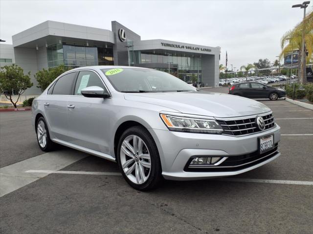 used 2018 Volkswagen Passat car, priced at $15,599