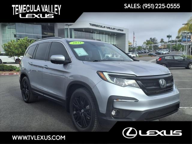 used 2021 Honda Pilot car, priced at $27,444