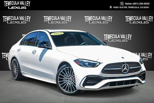 used 2023 Mercedes-Benz C-Class car, priced at $33,986