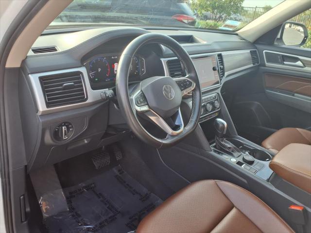 used 2021 Volkswagen Atlas car, priced at $34,695