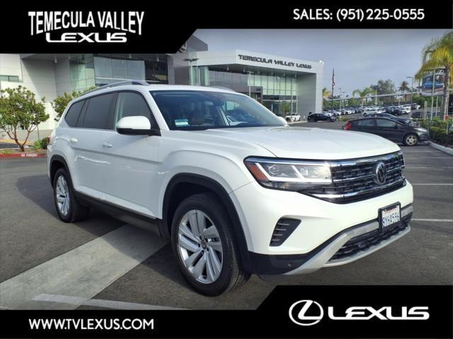used 2021 Volkswagen Atlas car, priced at $34,695