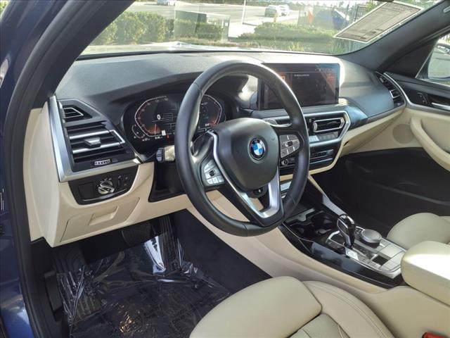 used 2022 BMW X3 car, priced at $28,444