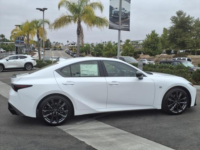 new 2025 Lexus IS 350 car, priced at $49,695