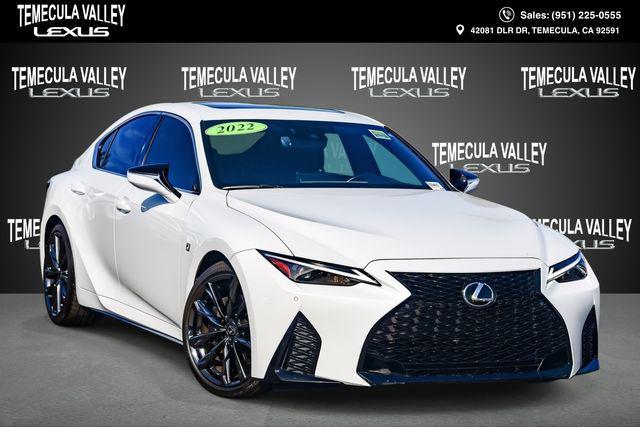 used 2022 Lexus IS 350 car, priced at $42,165