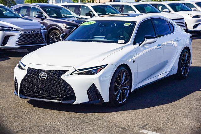 used 2022 Lexus IS 350 car, priced at $42,165
