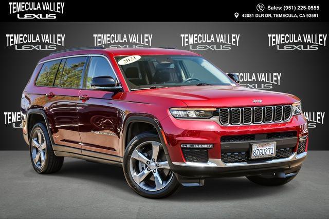 used 2021 Jeep Grand Cherokee L car, priced at $25,974