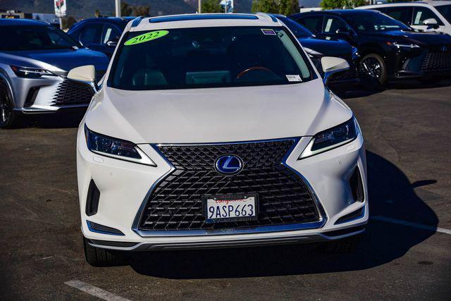 used 2022 Lexus RX 450h car, priced at $31,499