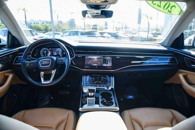 used 2023 Audi Q8 car, priced at $42,299