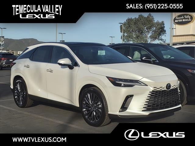 new 2024 Lexus RX 450h+ car, priced at $77,065