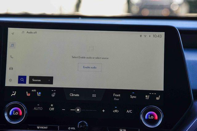 new 2026 Lexus TX 350 car, priced at $67,039