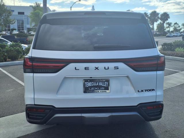 new 2025 Lexus LX 700h car, priced at $119,208