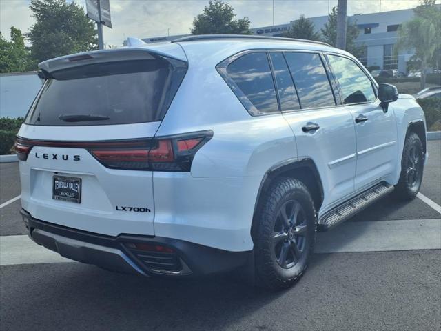 new 2025 Lexus LX 700h car, priced at $119,208