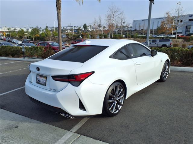 used 2020 Lexus RC 350 car, priced at $39,995