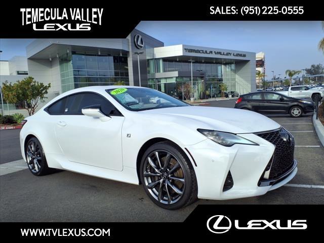 used 2020 Lexus RC 350 car, priced at $39,995