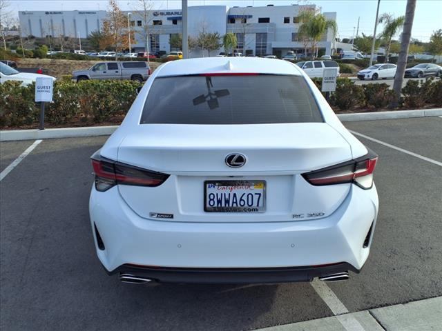 used 2020 Lexus RC 350 car, priced at $39,995