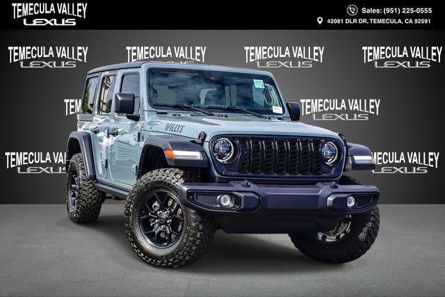 used 2025 Jeep Wrangler car, priced at $38,198