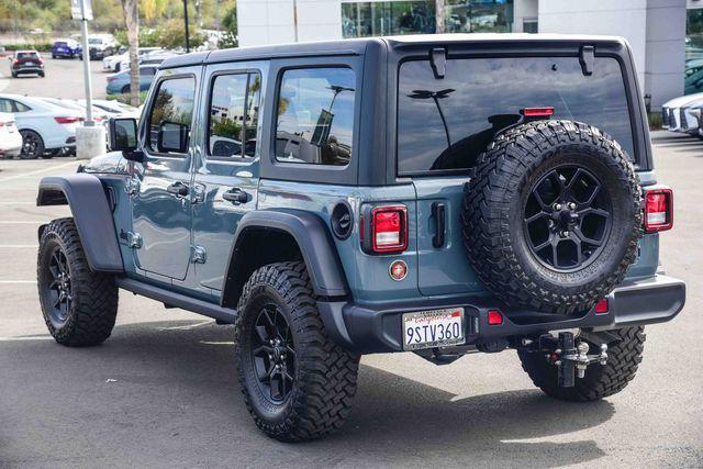 used 2025 Jeep Wrangler car, priced at $38,198