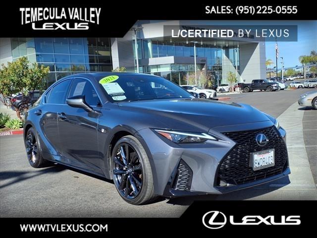 used 2021 Lexus IS 350 car, priced at $43,144