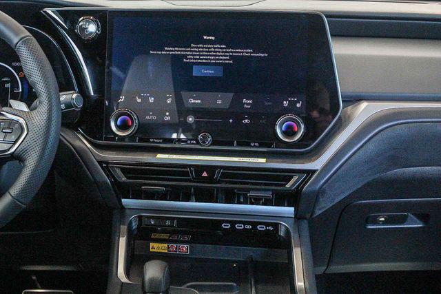 new 2025 Lexus TX 500h car, priced at $75,300