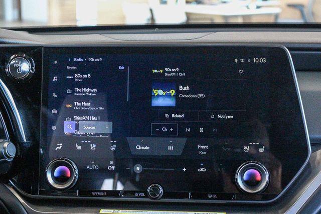 new 2025 Lexus TX 500h car, priced at $75,300