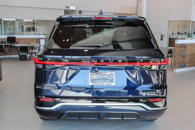 new 2025 Lexus TX 500h car, priced at $75,300
