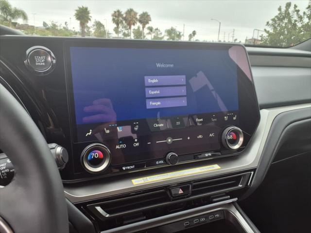 new 2025 Lexus TX 350 car, priced at $65,754