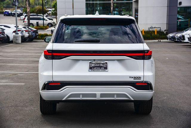 new 2026 Lexus TX 500h car, priced at $77,267