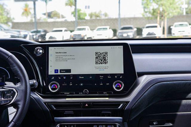 new 2026 Lexus TX 500h car, priced at $77,267