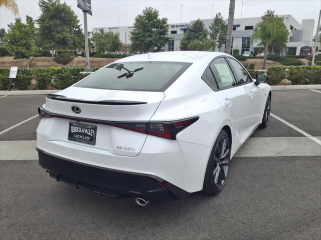 new 2025 Lexus IS 350 car, priced at $49,478