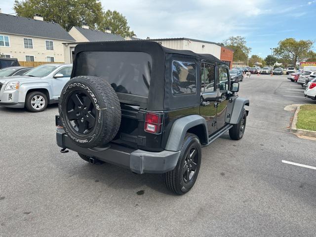 used 2016 Jeep Wrangler Unlimited car, priced at $17,329