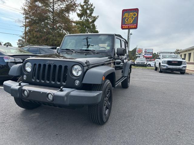 used 2016 Jeep Wrangler Unlimited car, priced at $17,329