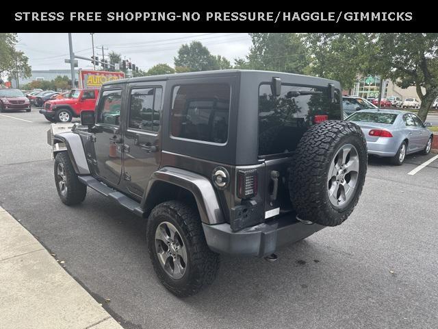 used 2016 Jeep Wrangler Unlimited car, priced at $19,225