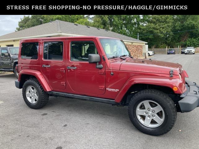 used 2012 Jeep Wrangler Unlimited car, priced at $16,971