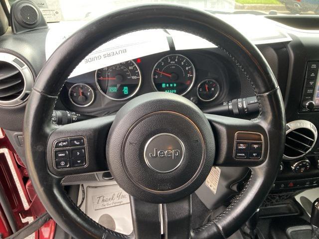 used 2012 Jeep Wrangler Unlimited car, priced at $16,971