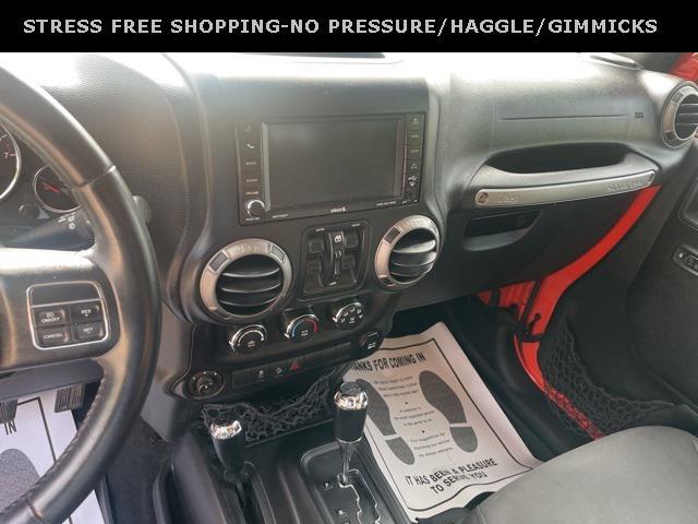 used 2015 Jeep Wrangler Unlimited car, priced at $15,879