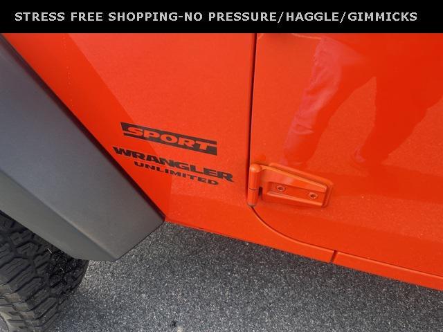 used 2015 Jeep Wrangler Unlimited car, priced at $15,879