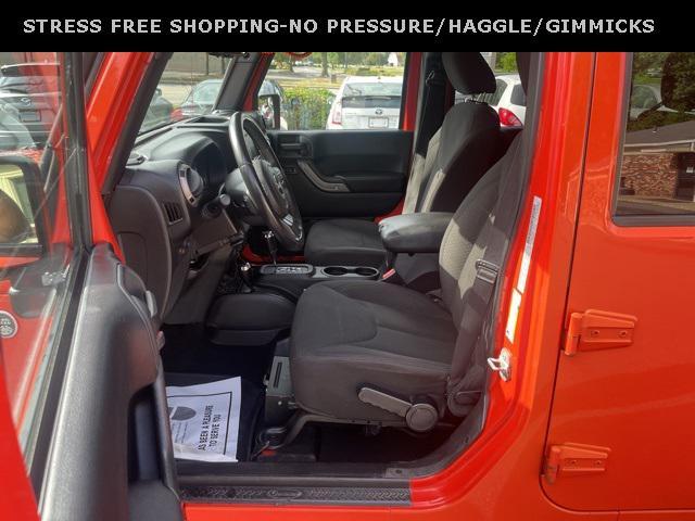 used 2015 Jeep Wrangler Unlimited car, priced at $15,879