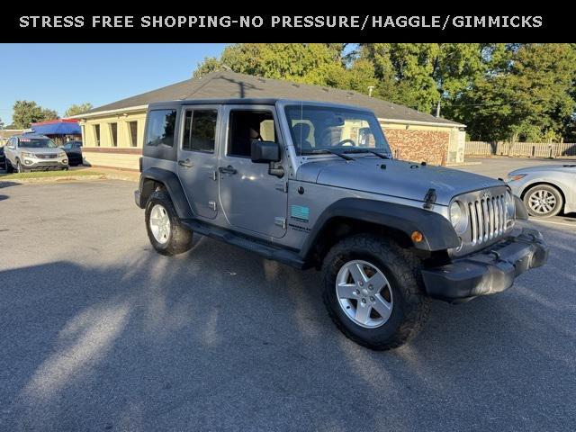 used 2014 Jeep Wrangler Unlimited car, priced at $12,375