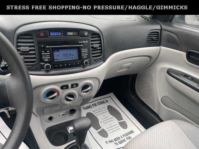 used 2010 Hyundai Accent car, priced at $4,200