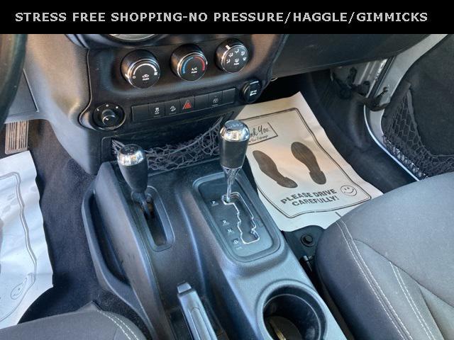 used 2017 Jeep Wrangler Unlimited car, priced at $18,201
