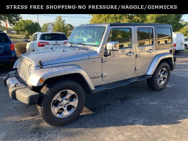 used 2017 Jeep Wrangler Unlimited car, priced at $18,201