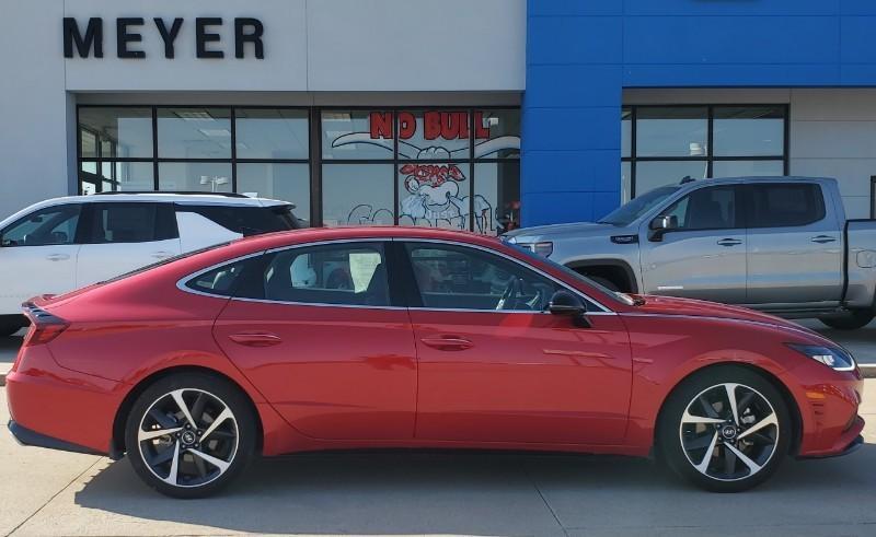 used 2021 Hyundai Sonata car, priced at $20,995