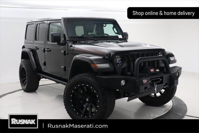 used 2021 Jeep Wrangler Unlimited car, priced at $49,988