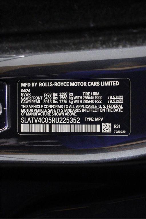 used 2024 Rolls-Royce Cullinan car, priced at $378,995